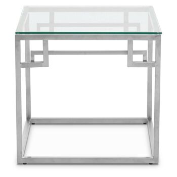 Allure Silver Side Table 1