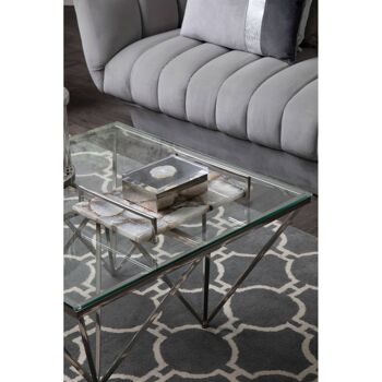 Allure Spike Base Coffee Table 4