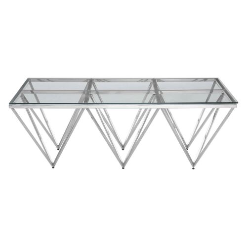 Allure Spike Triangles Base Coffee Table