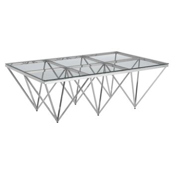 Allure Spike Triangles Base Coffee Table 2