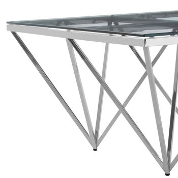 Allure Spike Triangles Base Coffee Table 4