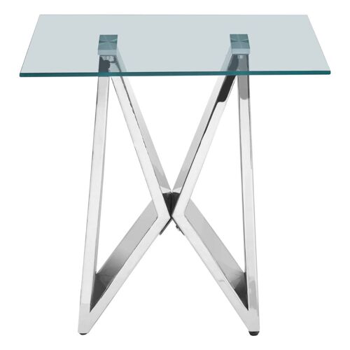 Allure Wing Base End Table