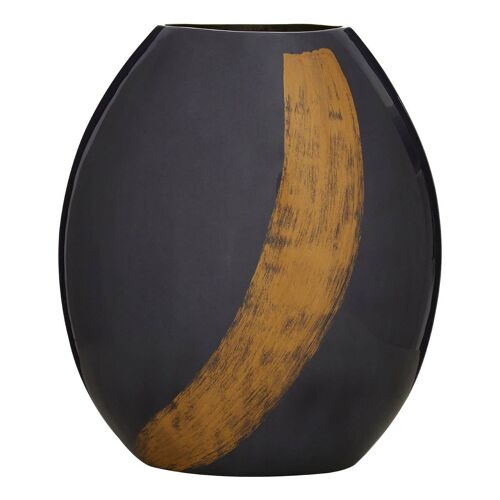 Alma Blue / Gold Large Vase