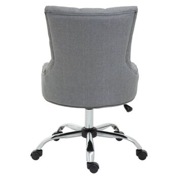 Anita Grey Fabric Home Office Chair 8