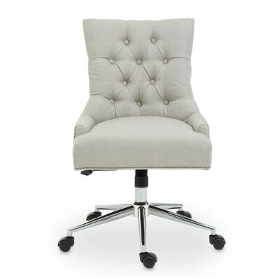 Anita Natural Fabric Home Office Chair