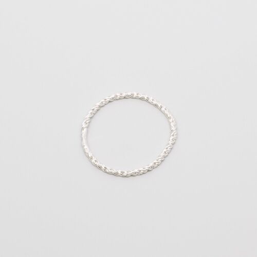 tiny chain ring - Silber