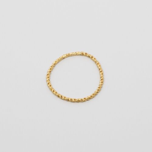 tiny chain ring - Gold