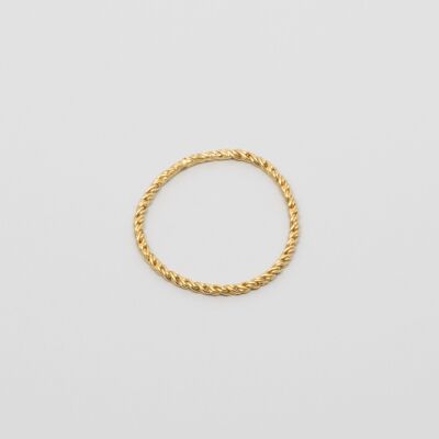 anillo de cadena pequeña - Oro