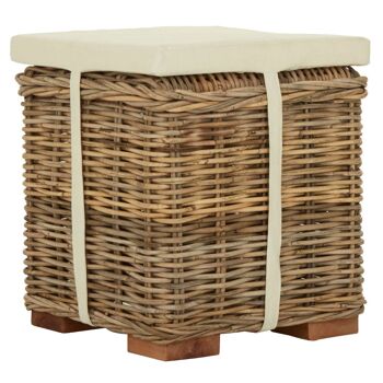 Argento Kubu Rattan Storage Stool 2