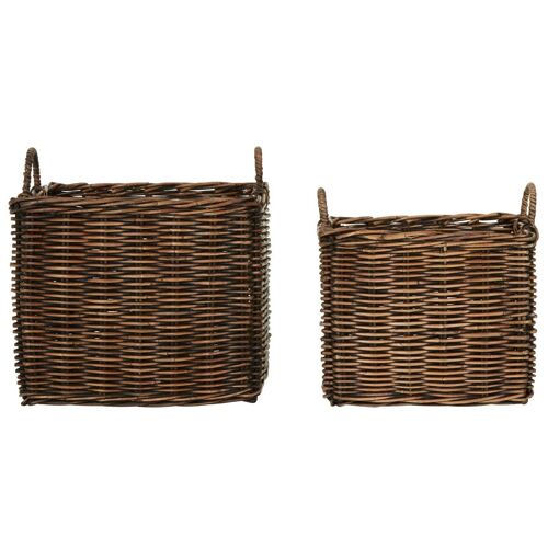 Argento Set Of 2 Storage Baskets