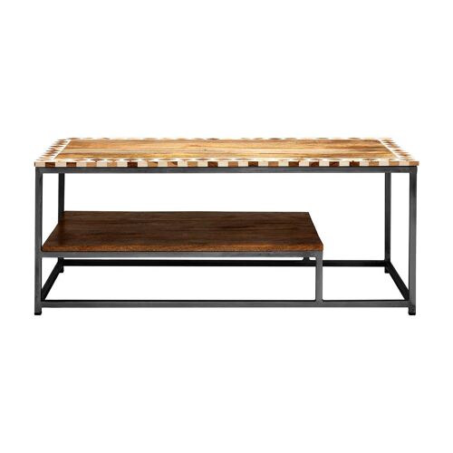 Artisan Iron / Mango Wood Coffee Table
