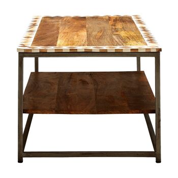 Artisan Iron / Mango Wood Coffee Table 3