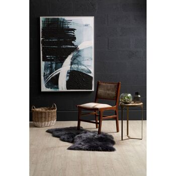 Astratto Blue / Black Wall Art 3