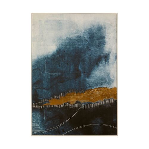 Astratto Blue / Gold Wall Art