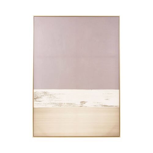 Astratto Canvas Gold and Grey Foil Wall Art