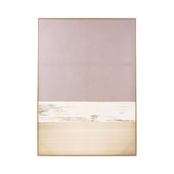 Astratto Canvas Gold and Grey Foil Wall Art 1