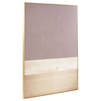 Astratto Canvas Gold and Grey Foil Wall Art 2