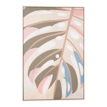 Astratto Canvas Leaf Design Wall Art 5