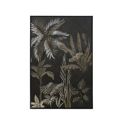 Astratto Canvas Wall Art Gold Foil