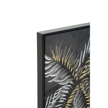 Astratto Canvas Wall Art Gold Foil 3
