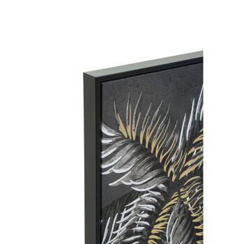 Astratto Canvas Wall Art Gold Foil 7