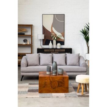 Astratto Neutral Abstract Canvas Wall Art 3