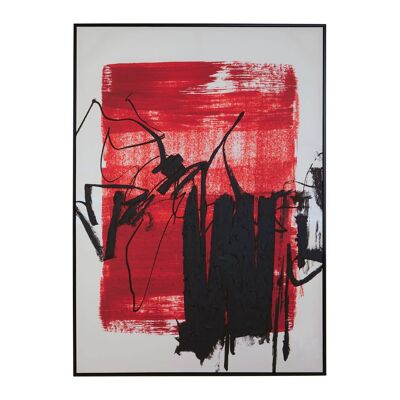 Astratto Red / Black Wall Art