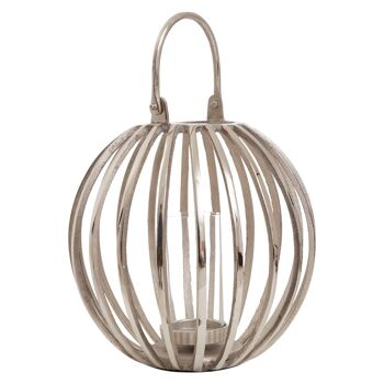 Aura Large Silver Lantern 3