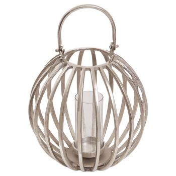 Aura Large Silver Lantern 6