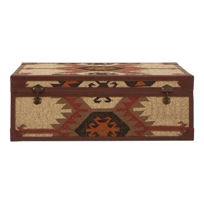 Aztec Multi Print Coffee Table Trunk