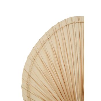 Balta Small Natural Palm Leaf Fan 8