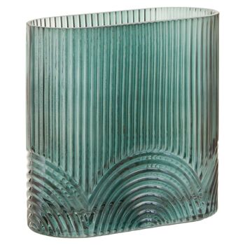 Bardi Large Green Glass Vase 2