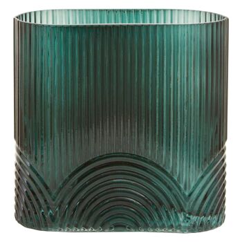 Bardi Small Green Glass Vase 1