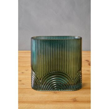 Bardi Small Green Glass Vase 4