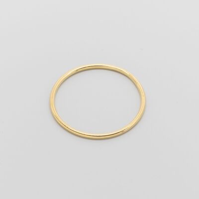 anillo sencillo - oro rosa