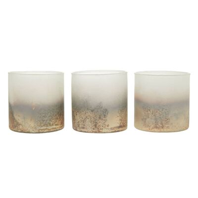 Bikar Set of Three Tealight Holders