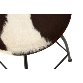 Boho Cowhide Bar Stool 4