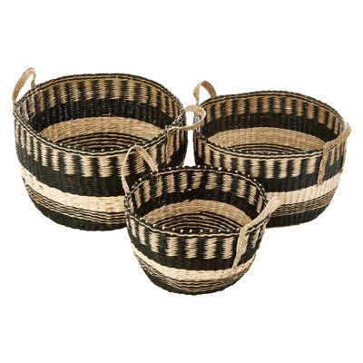 Bora Set of 3 Storage Baskets