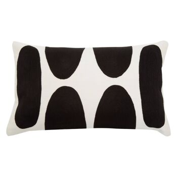 Bosie Ozella Monochrome Rectangular Cushion 5