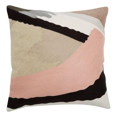 Bosie Ozella Pink Grey and Blue Cushion