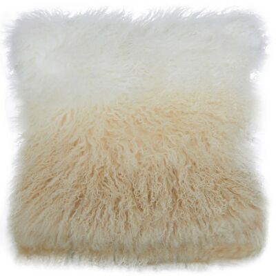 Bosie Small Ombre Mongolian Lamb Fur Cushion