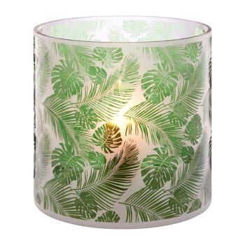 Botanical Large Hurricane Candle Holder 8