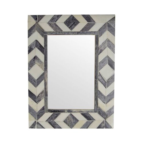 Bowerbird 5 x 7 Grey / Ivory Arrow Frame