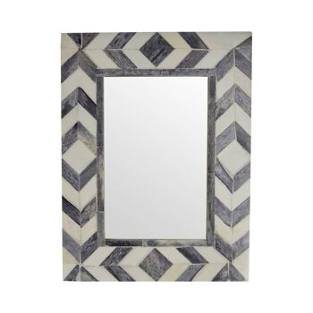 Bowerbird 5 x 7 Grey / Ivory Arrow Frame 1