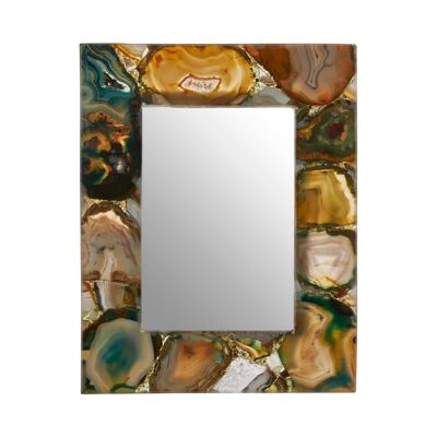 Bowerbird Green Agate Photo Frame 5x7