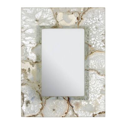 Bowerbird White Agate 4 X 6 Photo Frame