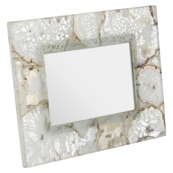 Bowerbird White Agate 4 X 6 Photo Frame 3