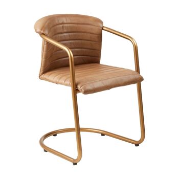Buffalo Brown Leather Chair 1