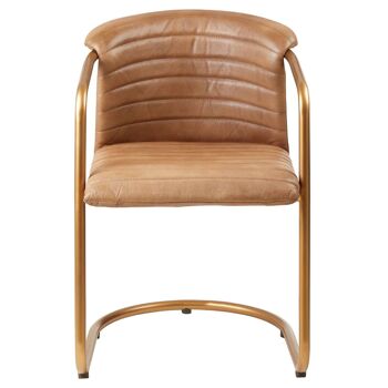 Buffalo Brown Leather Chair 2