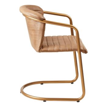 Buffalo Brown Leather Chair 7